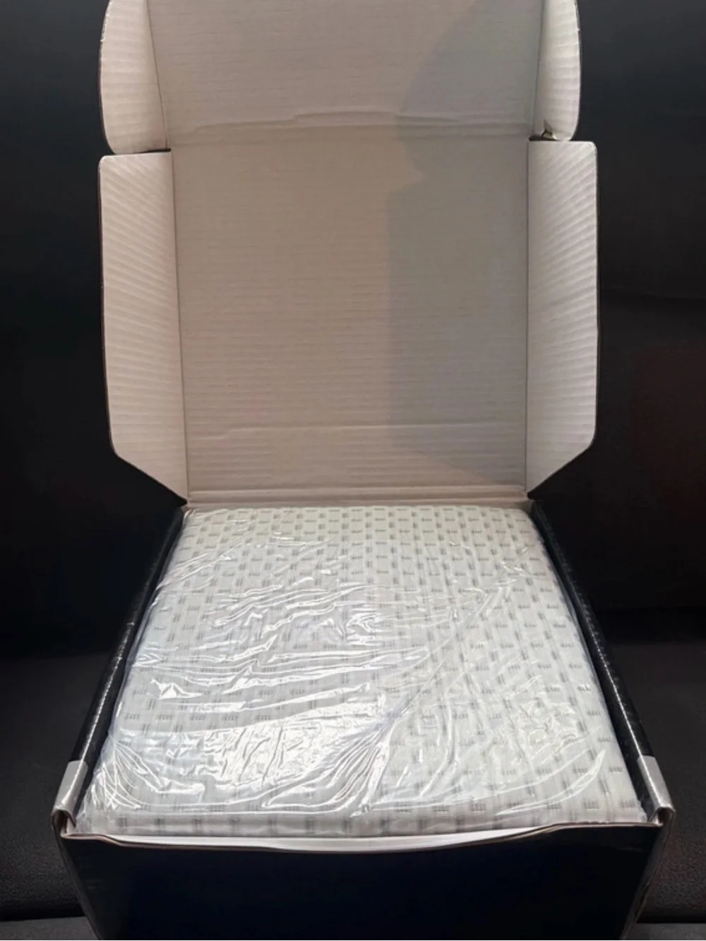 Queen Cooling Charcoal Infused Mattress Protector - White